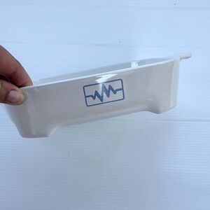 Vintage Corning Ware Brown ’N Sear Casserole Dish – EKG Wave Logo brow and sear